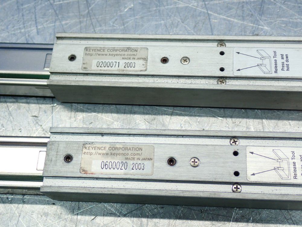 Keyence 140mm Detection Area, 7m Detection Distance Light Curtain Extension Kit - Pj-v21