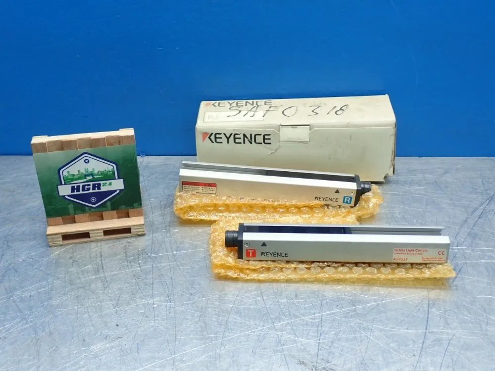 Keyence Light Curtain Reciver And Transmitter - Pj-v22