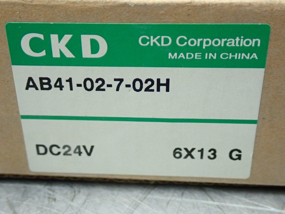 Ckd Direct-acting 2-port Solenoid Valve - Ab41-02-7-02h