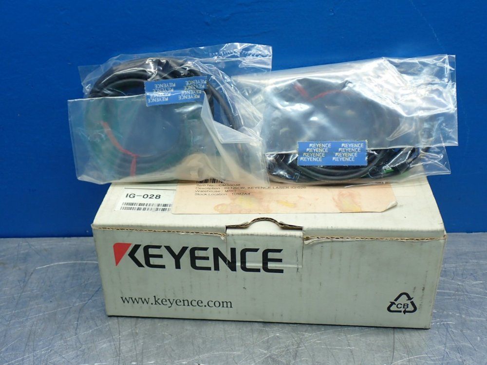 Keyence Sensor Head Cable Set - Ig-028