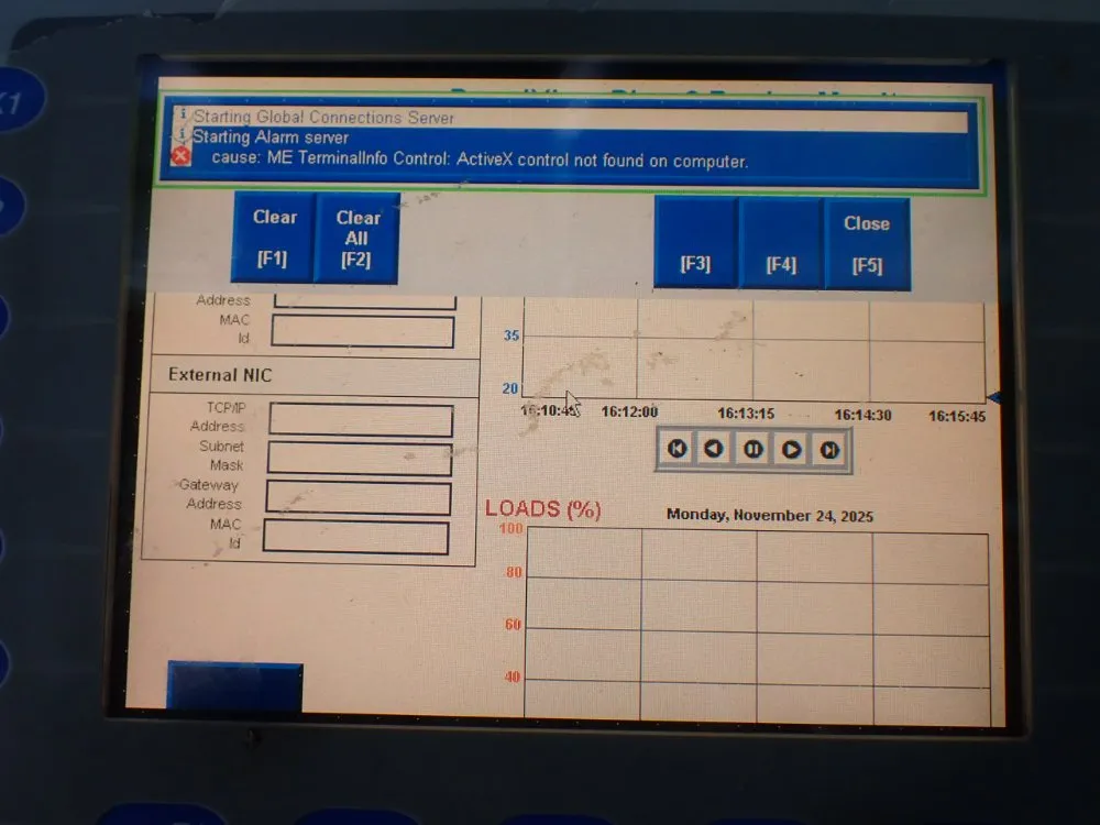 Allen-bradley Panelview Plus 700 Operator Panel - 2711p-b7c4d1