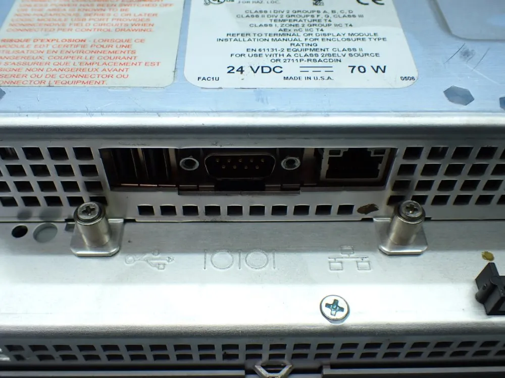 Allen-bradley Panelview Plus 700 Operator Panel - 2711p-b7c4d1