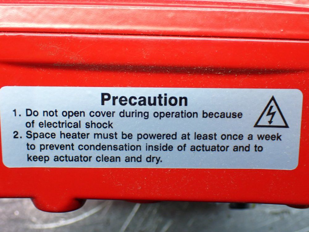 Triac Controls 530 In-lbs Torque Electronic Valve Actuator - We-500