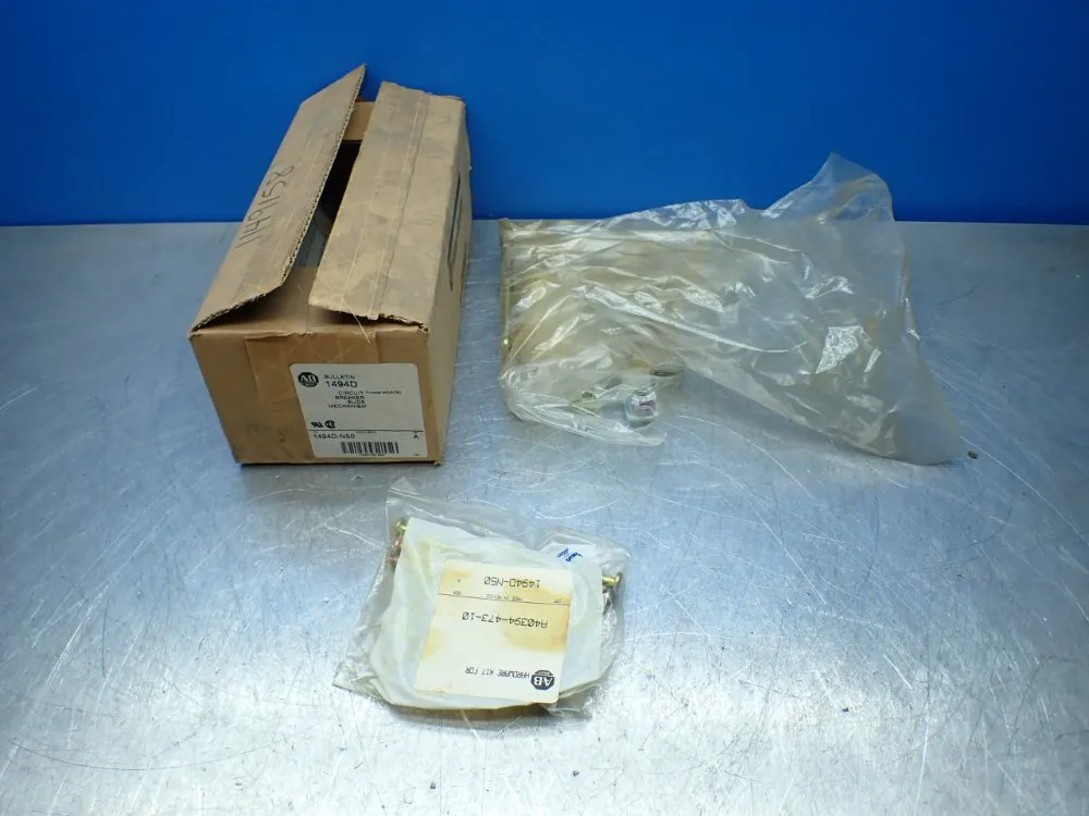 Allen-bradley Circuit Breaker Slide Mechanism, Flange Mounted - 1494d-n50