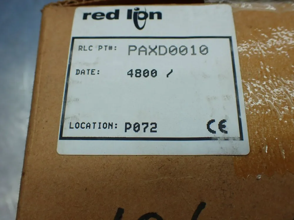 Red Lion Controls Dc Volt/current Input Panel Meter - Paxd0010