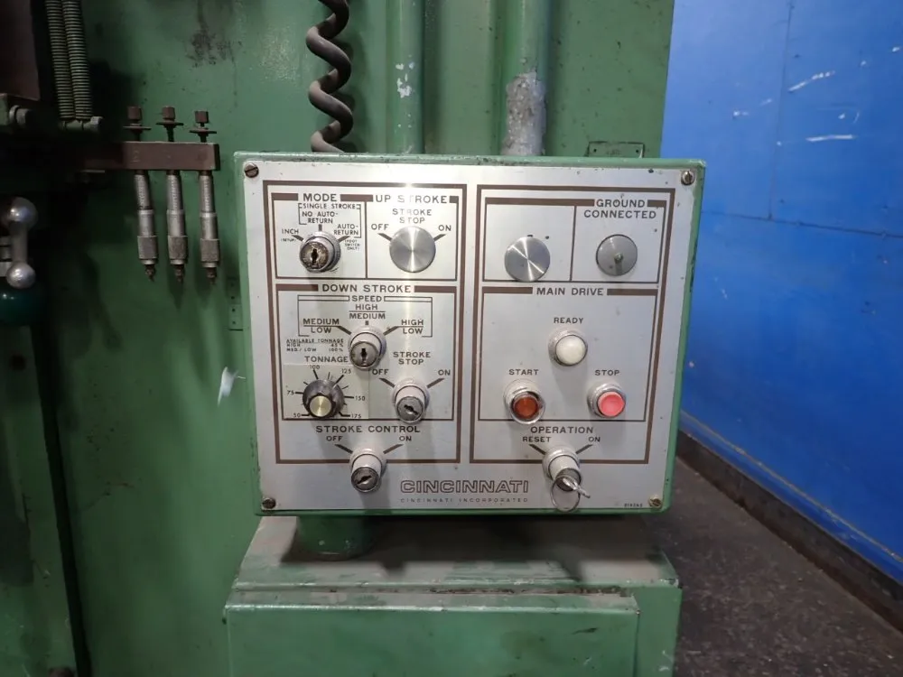 Cincinnati 175 Ton X 143 3/4" Press Brake - 175 Cb X 10 Ft