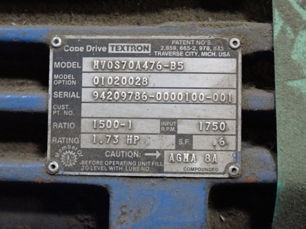 Textron Cone Drive Gear Box - Hv0570a476-bs