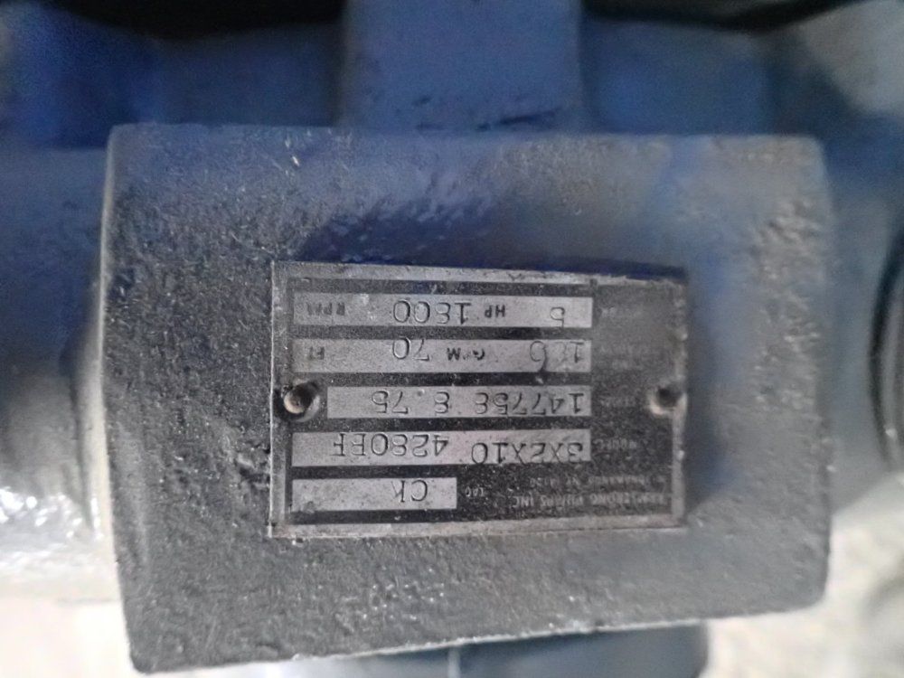 Armstrong Pump 5 Hp Pump - 3x2x10 4280ef