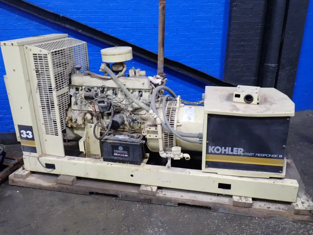 Kohler 33 Kw Industrial Generator Set - 33rz72