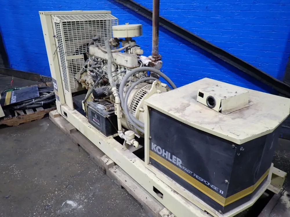 Kohler 33 Kw Industrial Generator Set - 33rz72