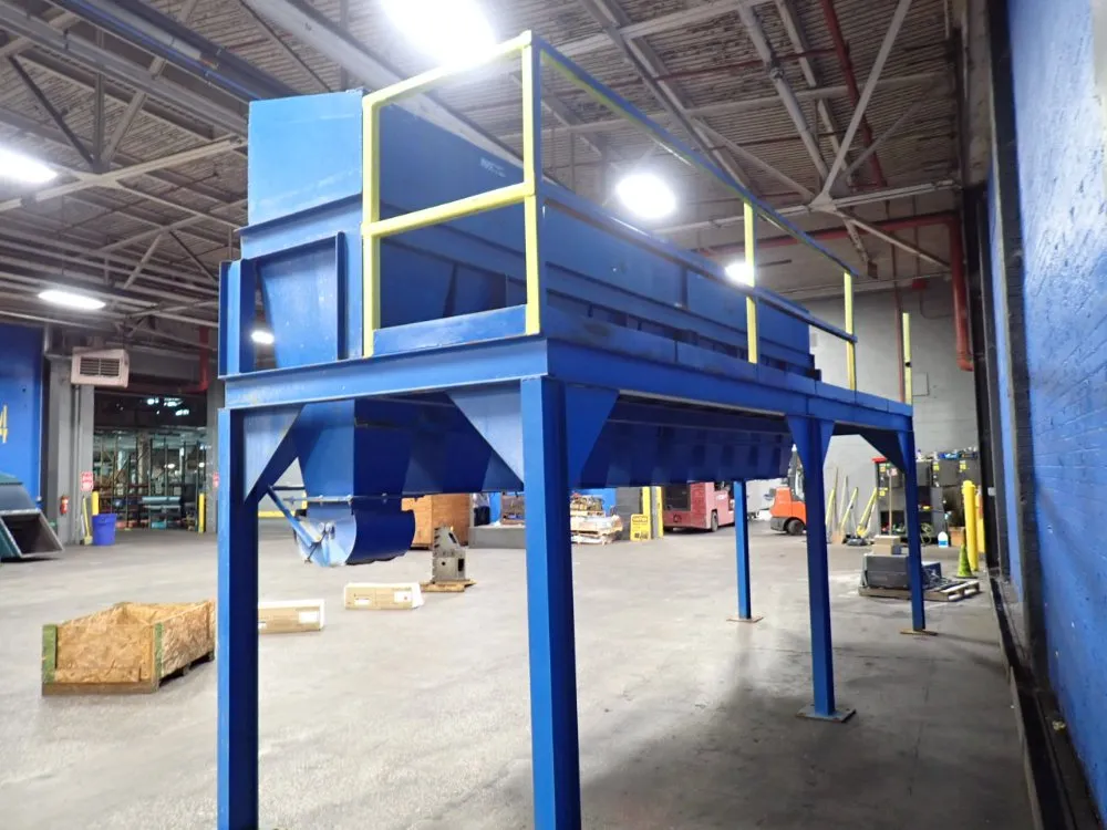 20" X 20" X 48" 9 Bin Hopper