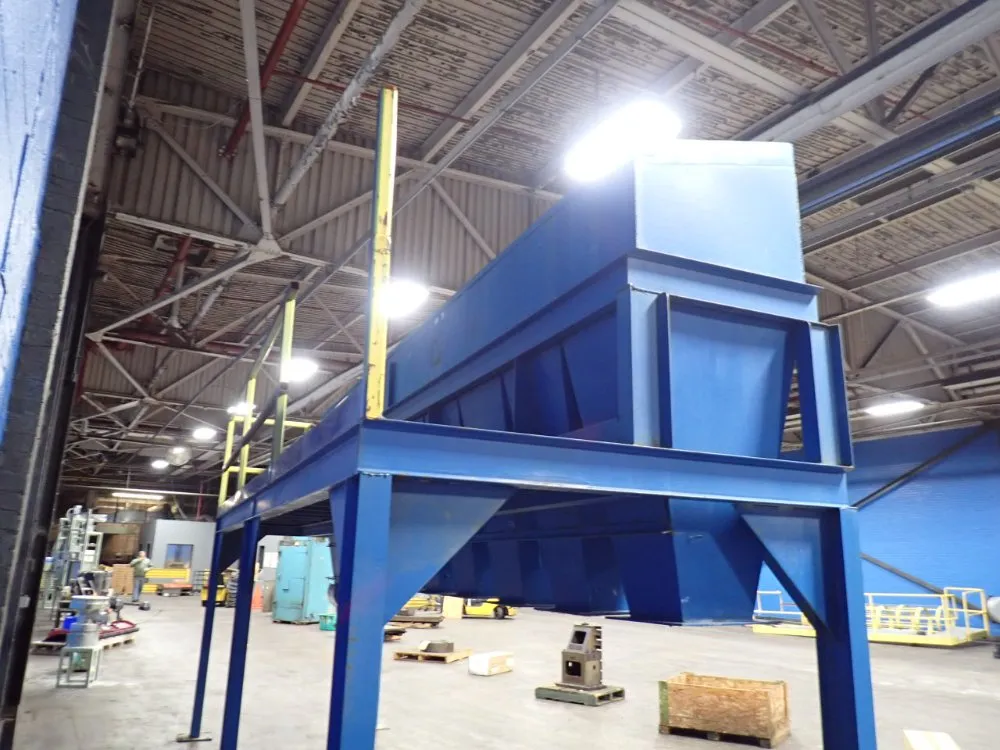 20" X 20" X 48" 9 Bin Hopper