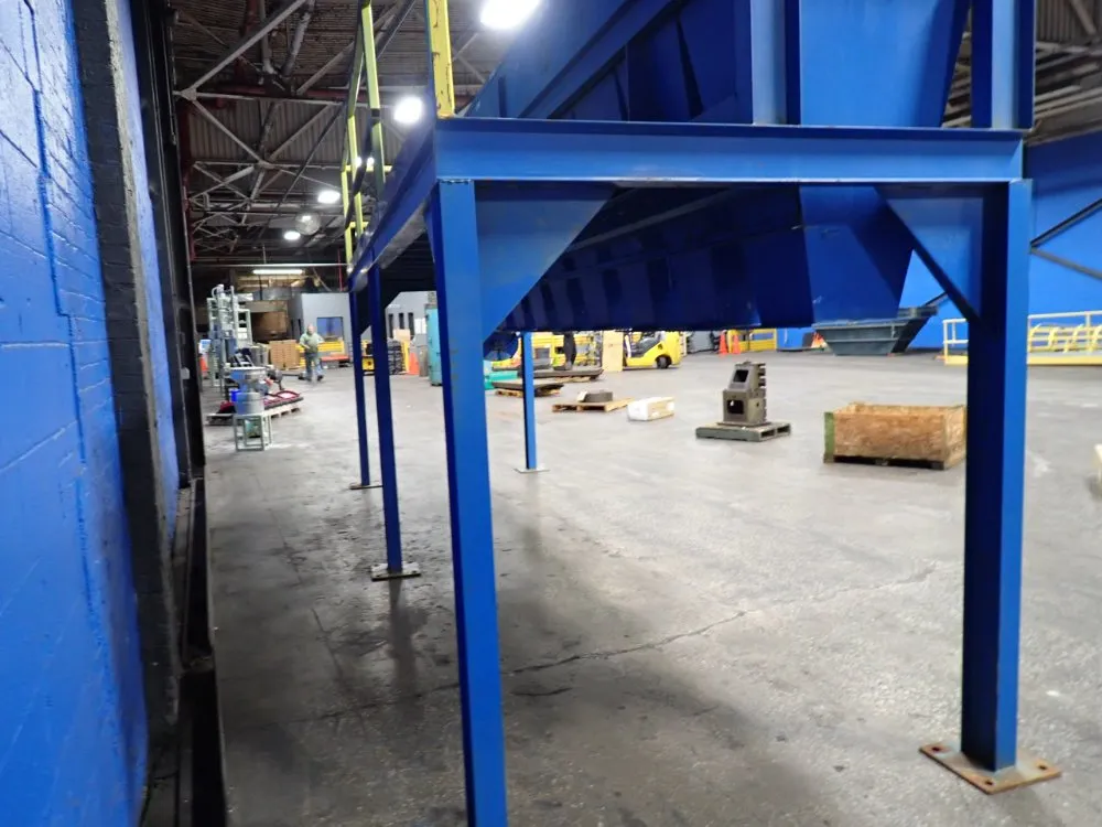 20" X 20" X 48" 9 Bin Hopper