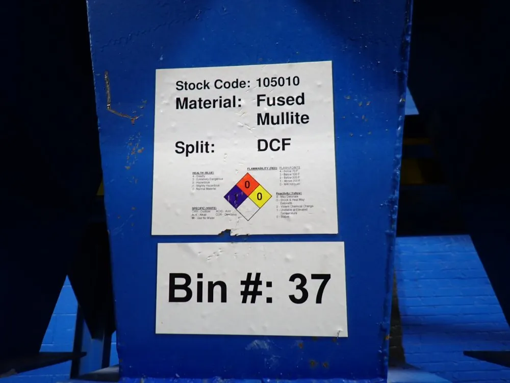 20" X 20" X 48" 9 Bin Hopper