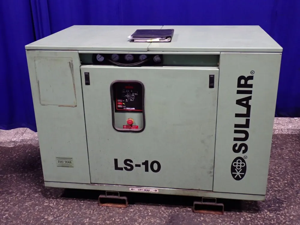 Sullair 30 Hp Air Compressor - Ls10a-30l/a/sul