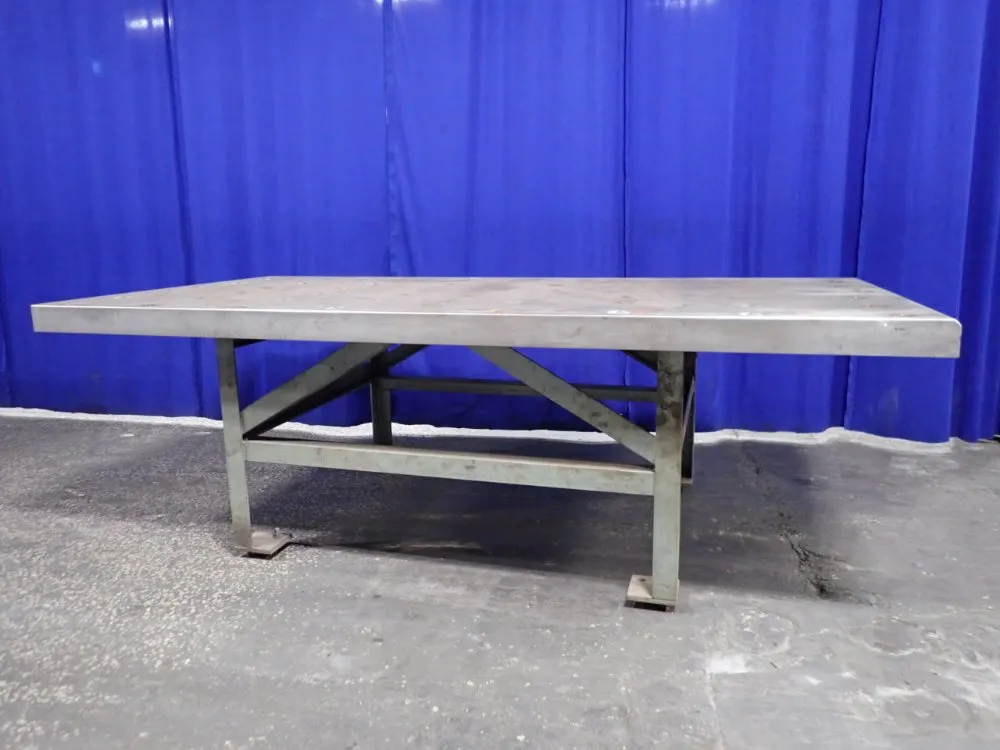 60" X 117" Ball Transfer Table