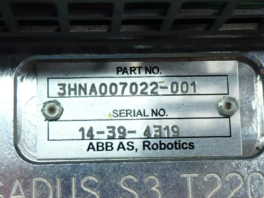Abb Ppru Robot Controller Module - 3hna007022-001