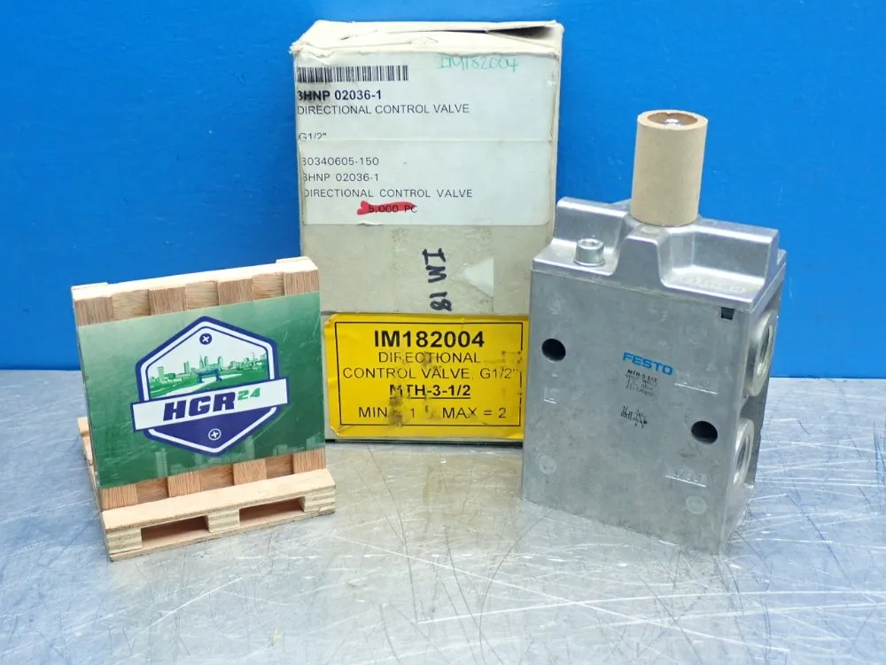 Festo 120psi Air Solenoid Valve - 9857
