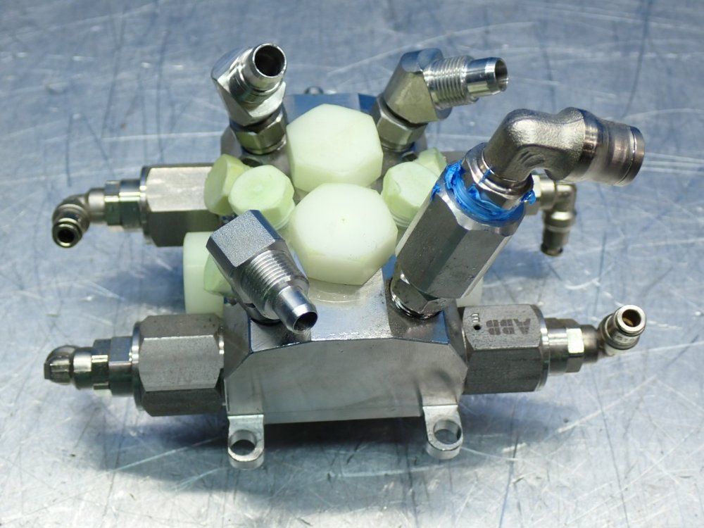 Abb Stainless 8x2/2 Valve Block - 3hnm14163-1