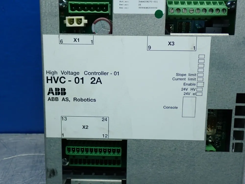 Abb Hvc-01 2a Top Assembly - 3hna008270-001