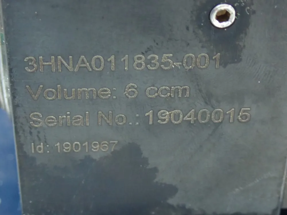 Abb Volume: 6ccm Robotic Spray Gear Pump - 3hna011835-001