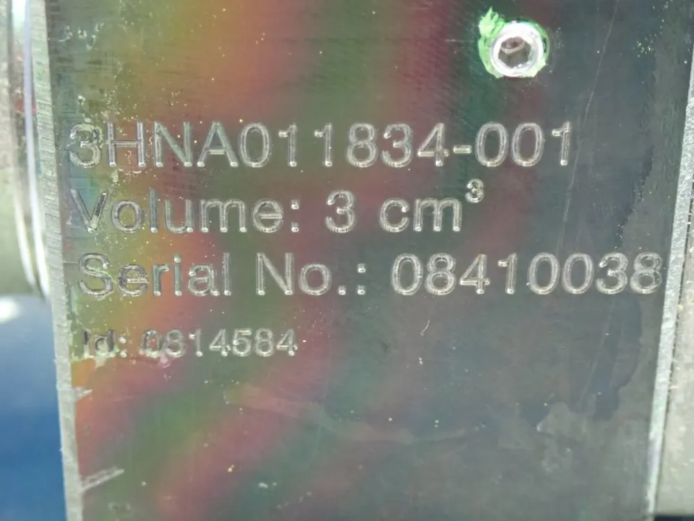 Abb Volume: 3cm Robotic Spray Gear Pump - 3hna011884-001