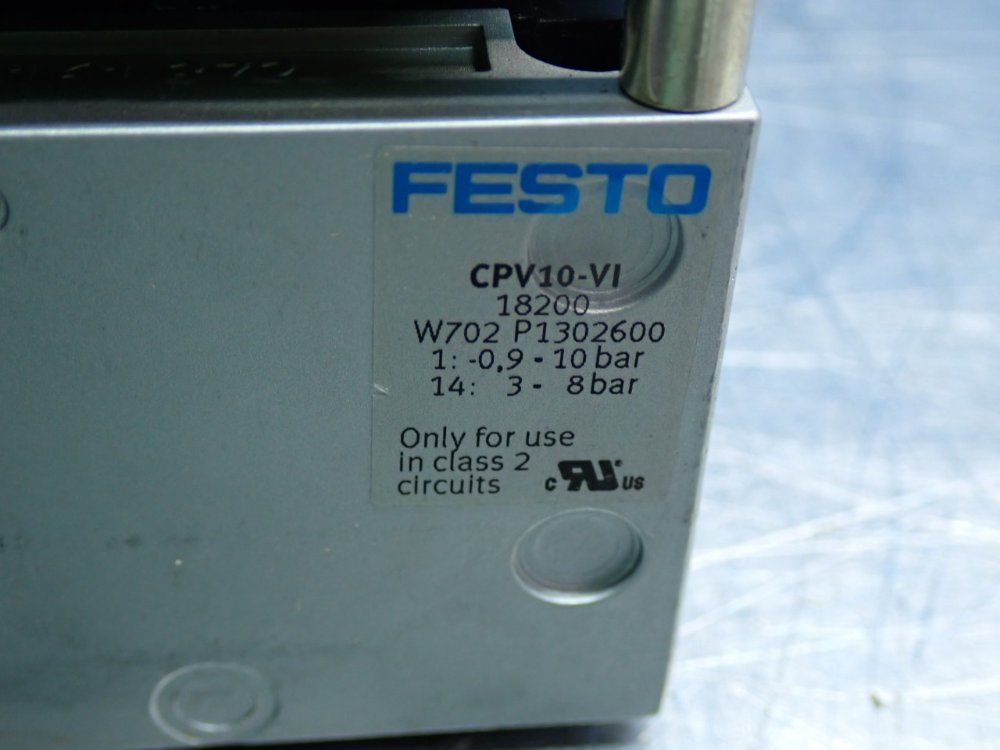 Festo Cpv10-vi Valve Manifold Unit - 18200