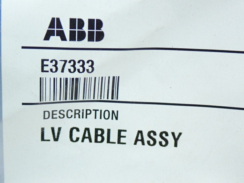 Abb Spraying Robot Low-voltage Cable Assembly - E37333