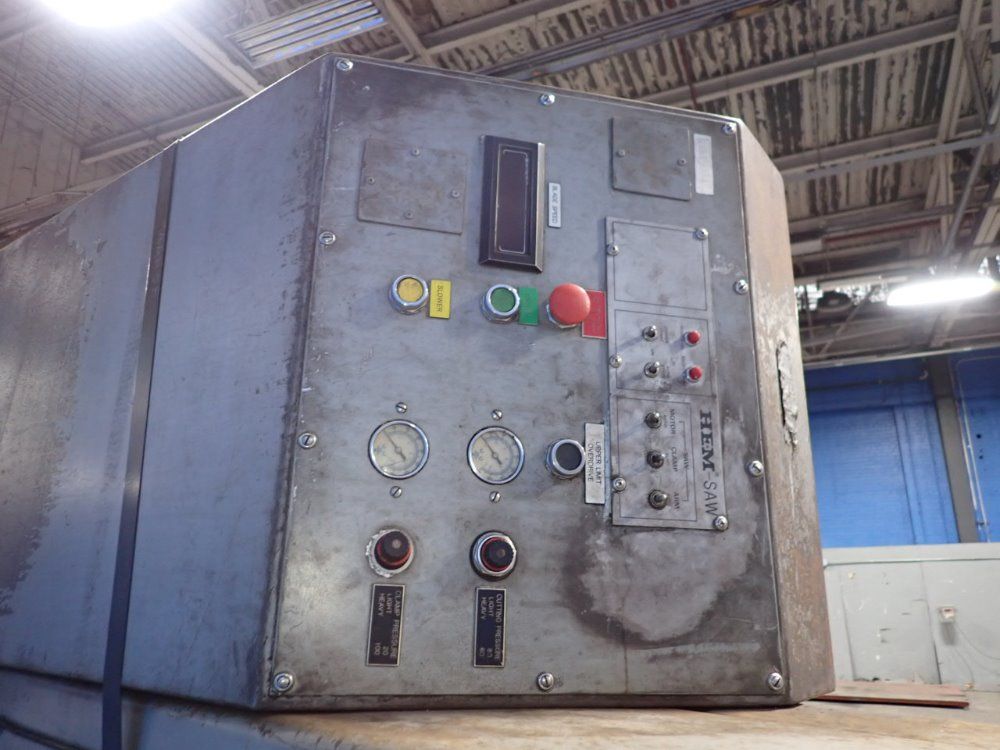 Hem Inc 27 1/2" X 27" Horizontal Band Saw - 1500lm