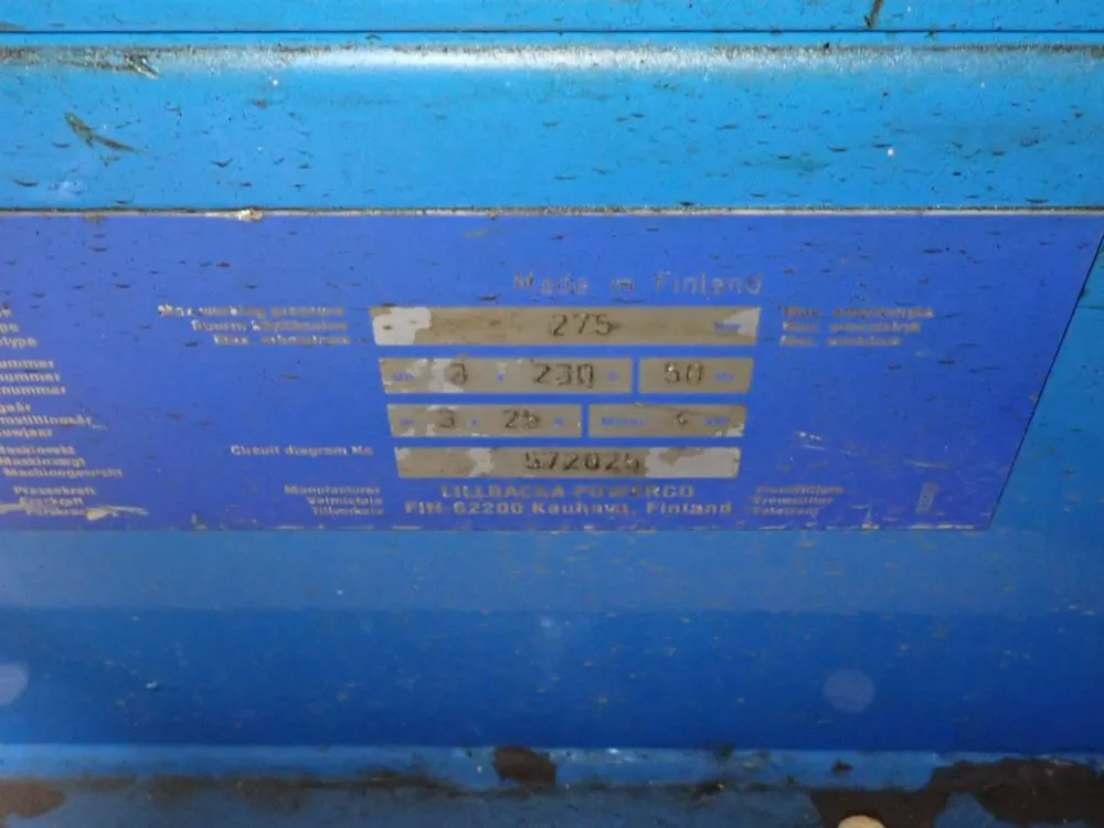 Finn-power 5" Hydraulic Hose Crimper - P32ms