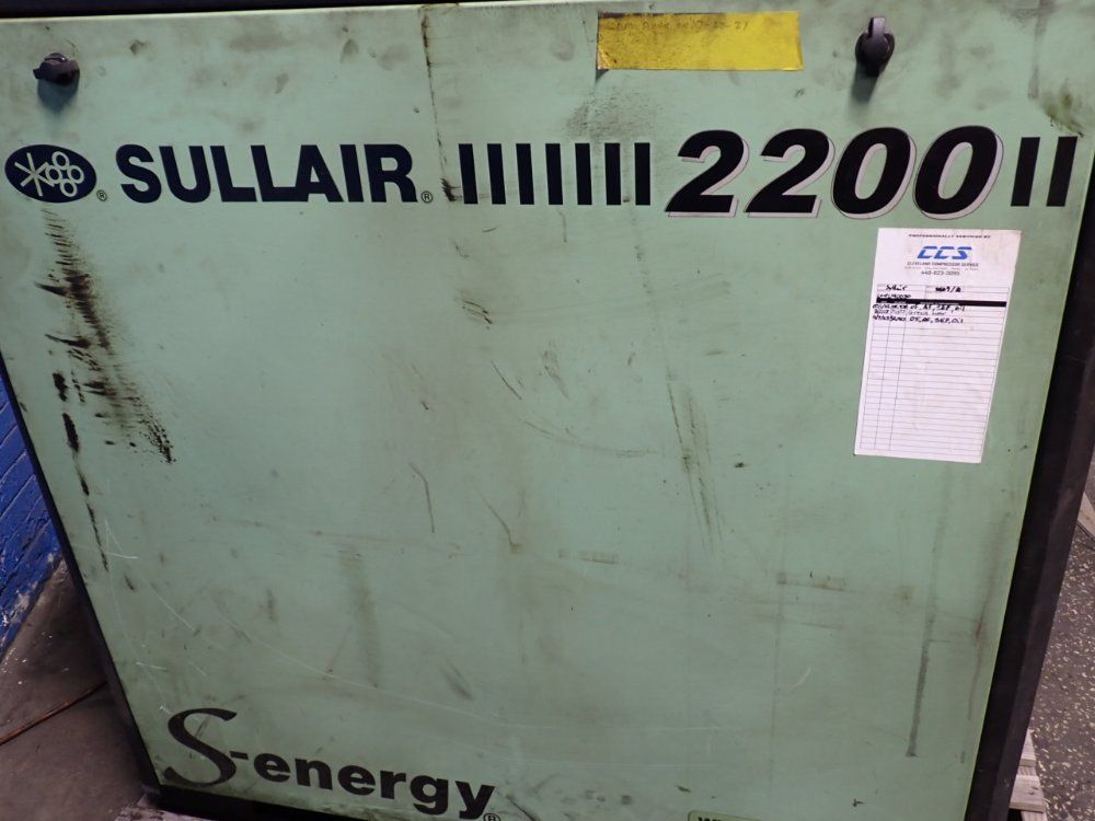 Sullair 1 Hp Air Compressor - 2209/a