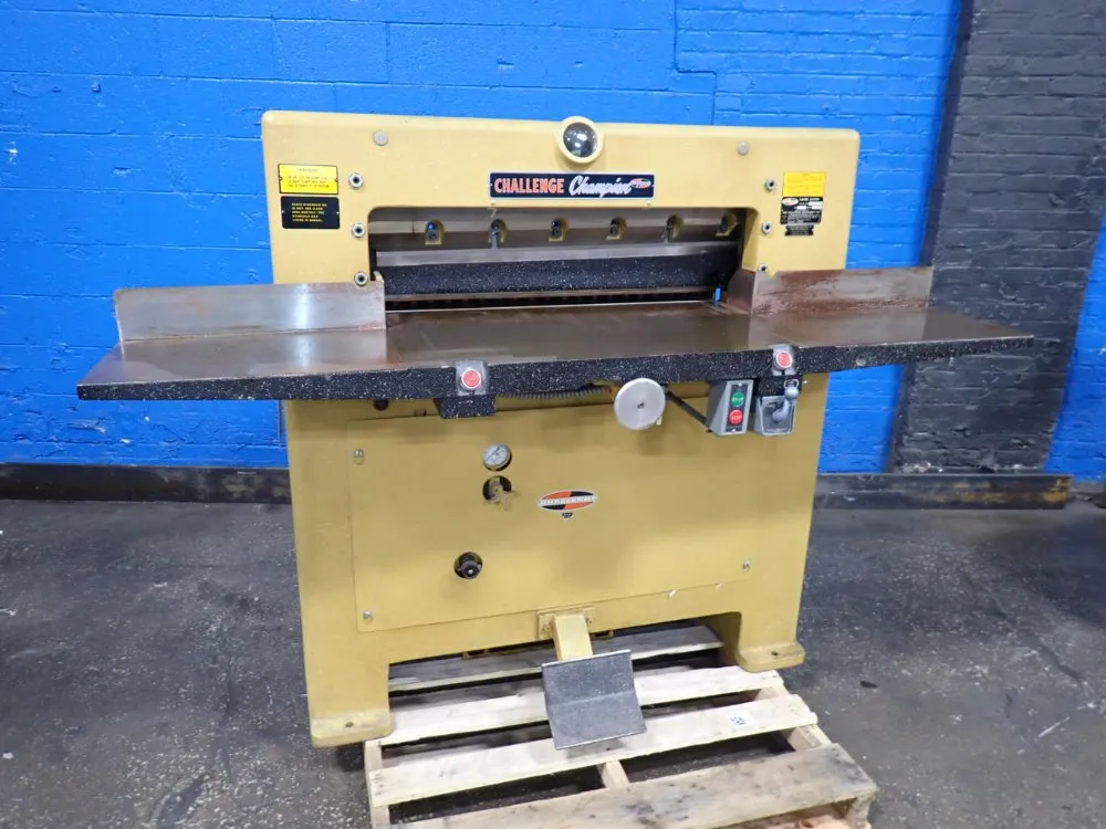 Challenge Champion 30" Hydraulic Paper Cutter - Modb