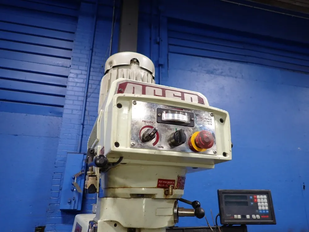 Acer 10" X 50" Vertical Mill - Fvs-3vk