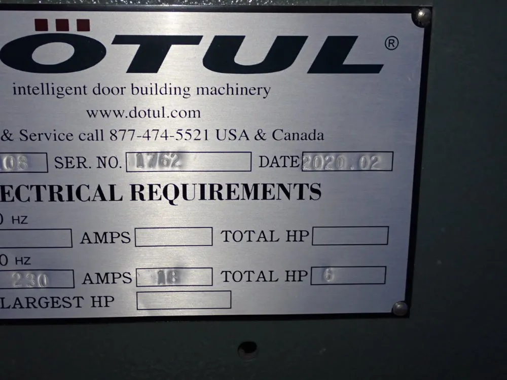 Dotul 24" X 73" Face Frame Cabinet Machine - Mt-108