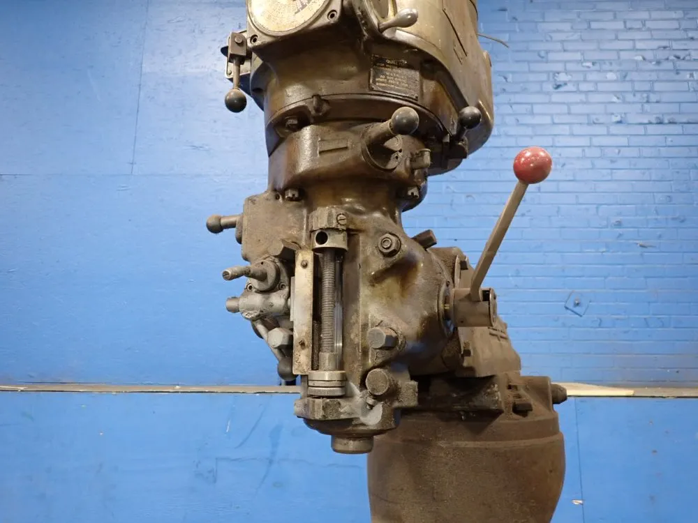 Bridgeport 9" X 42" Vertical Mill