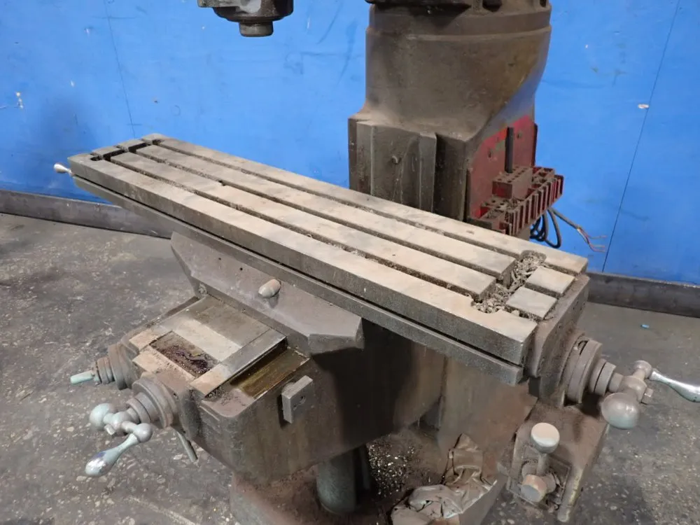 Bridgeport 9" X 42" Vertical Mill