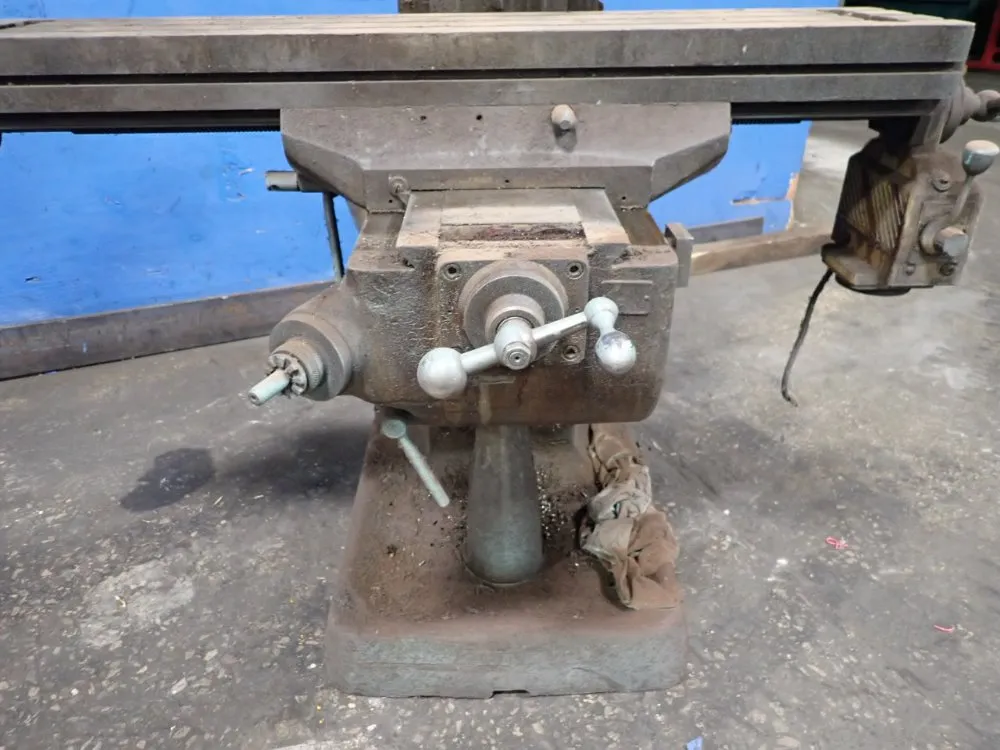 Bridgeport 9" X 42" Vertical Mill