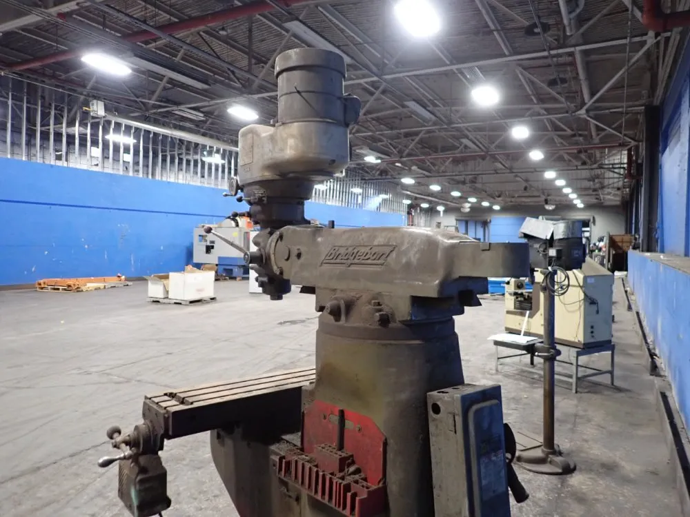 Bridgeport 9" X 42" Vertical Mill