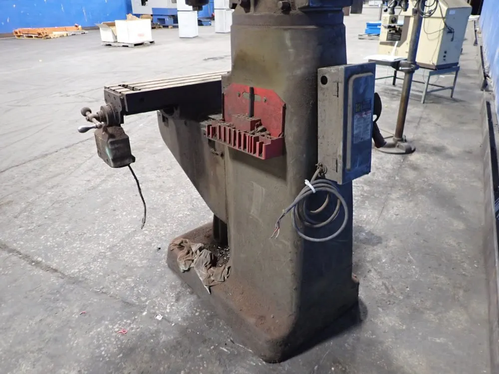 Bridgeport 9" X 42" Vertical Mill