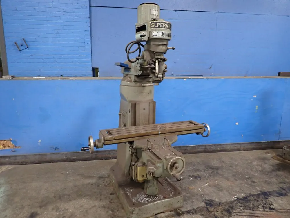 Supermill 9" X 42" Vertical Mill