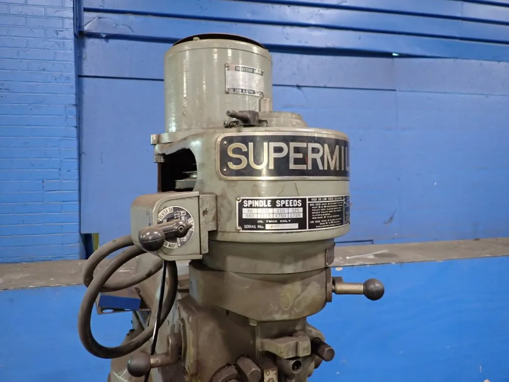 Supermill 9" X 42" Vertical Mill