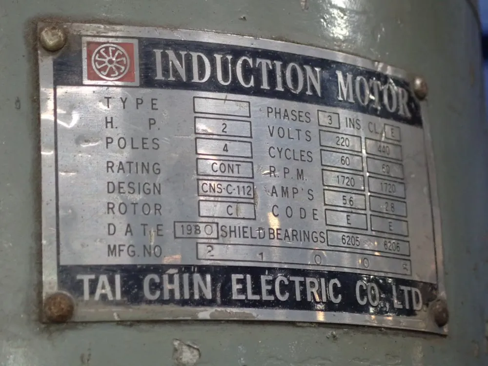 Supermill 9" X 42" Vertical Mill