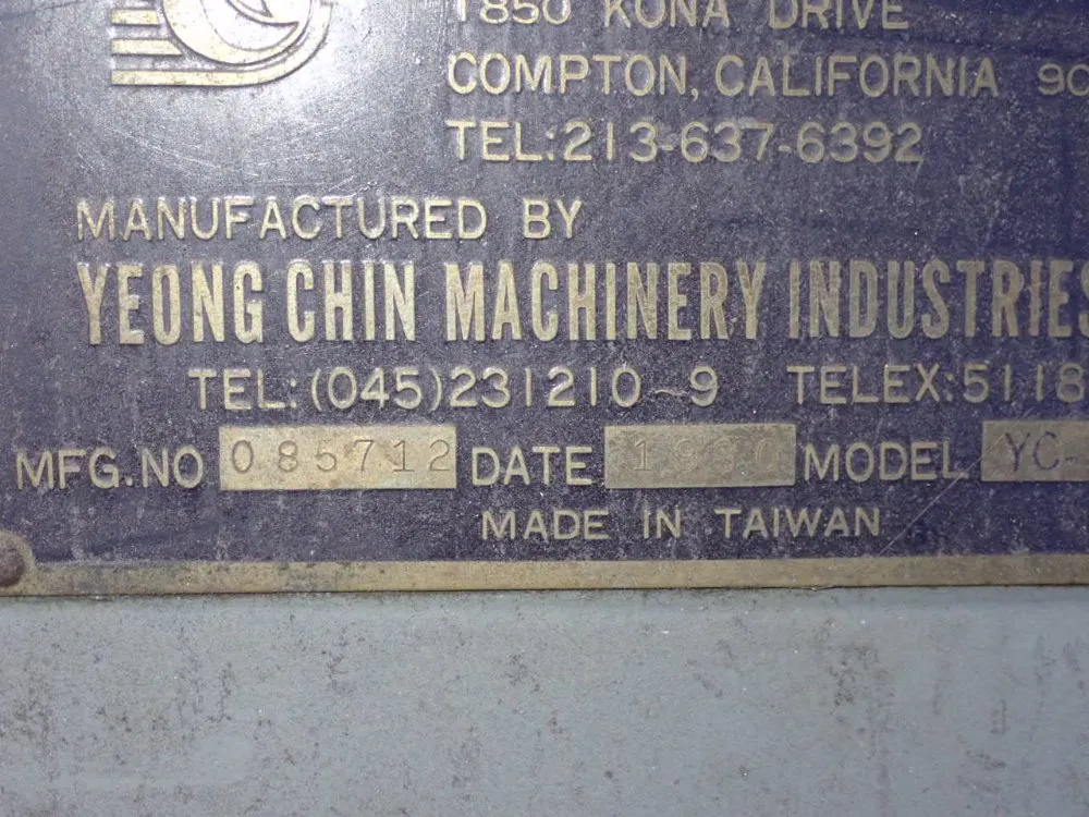 Supermill 9" X 42" Vertical Mill