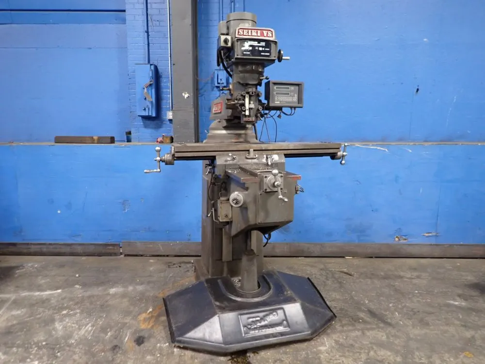Seiki Vs 10" X 50" Vertical Mill - 4vh
