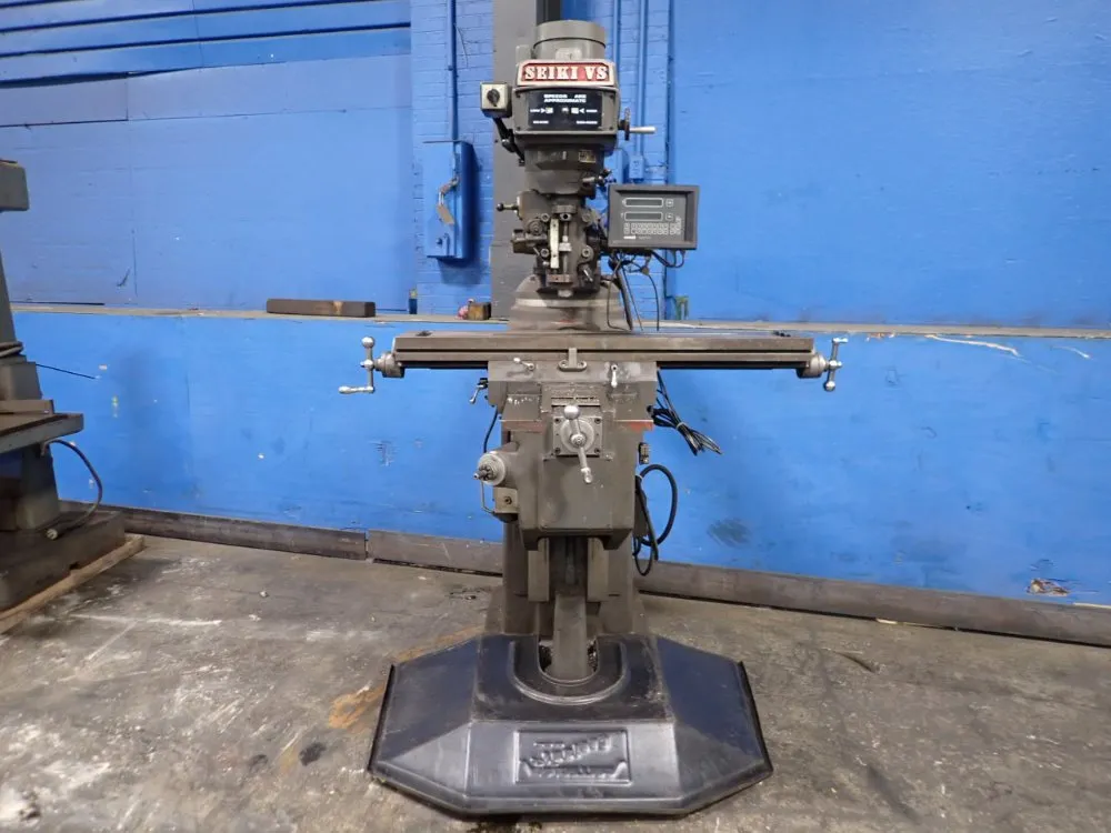 Seiki Vs 10" X 50" Vertical Mill - 4vh