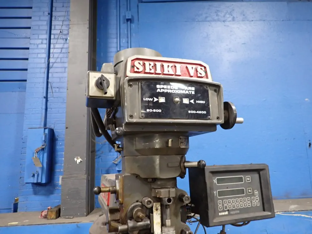 Seiki Vs 10" X 50" Vertical Mill - 4vh