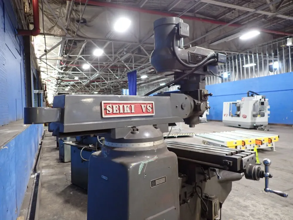Seiki Vs 10" X 50" Vertical Mill - 4vh