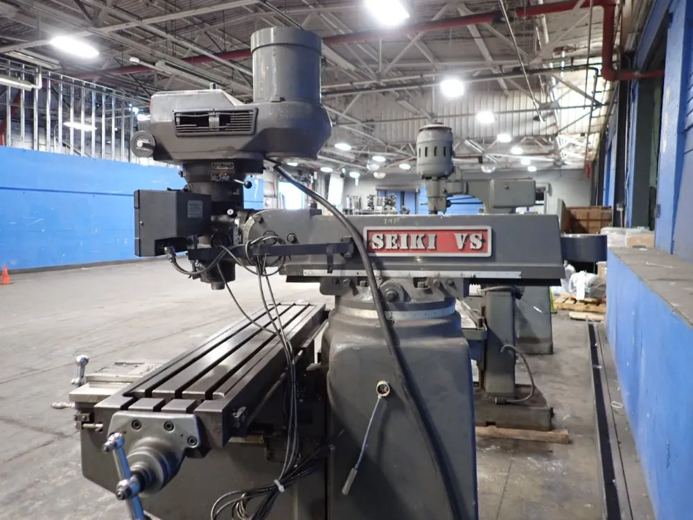 Seiki Vs 10" X 50" Vertical Mill - 4vh