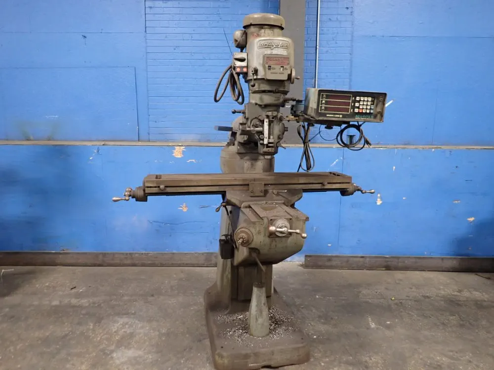 Bridgeport 9" X 48" Vertical Mill