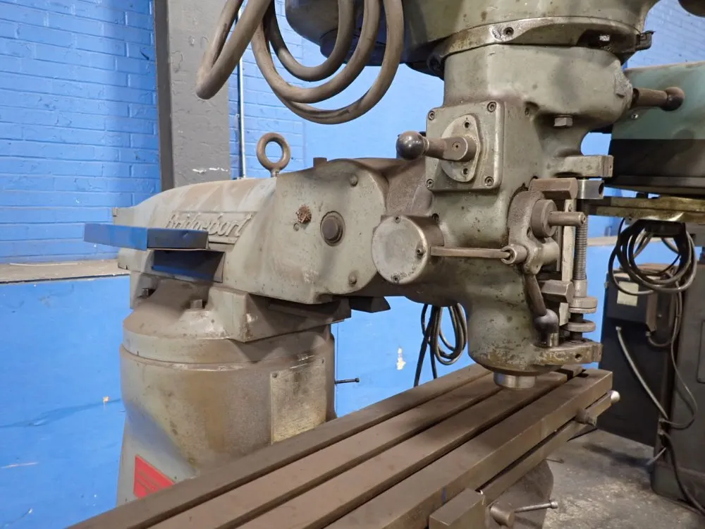 Bridgeport 9" X 48" Vertical Mill